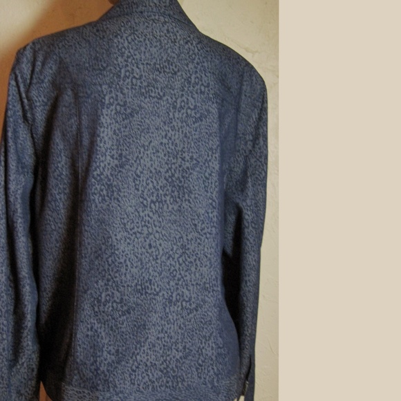 Peck & Peck Weekend NWT Indigo Denim Blazer - Picture 3 of 6